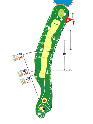 Loch 13 – Golf-Club Bad Orb Jossgrund