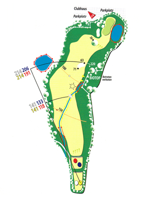 Loch 18 – Golf-Club Bad Orb Jossgrund