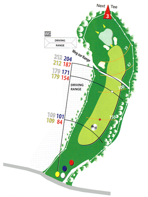 Loch 2 – Golf-Club Bad Orb Jossgrund