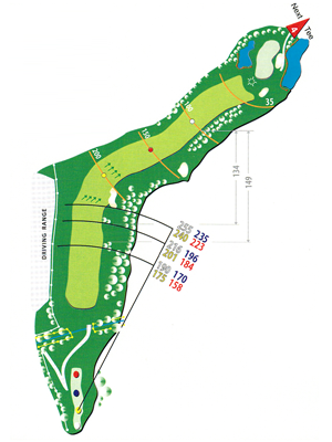 Loch 3 – Golf-Club Bad Orb Jossgrund