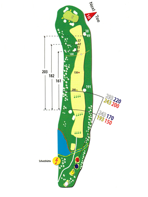 Loch 9 – Golf-Club Bad Orb Jossgrund